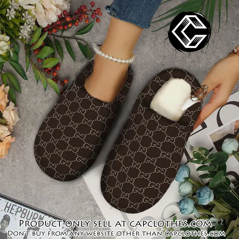 Gucci fleece slippers luxury inhouse slippers ihs1013 cc0125737